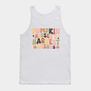 Pumpkin Kisses & Harvest Wishes Tank Top